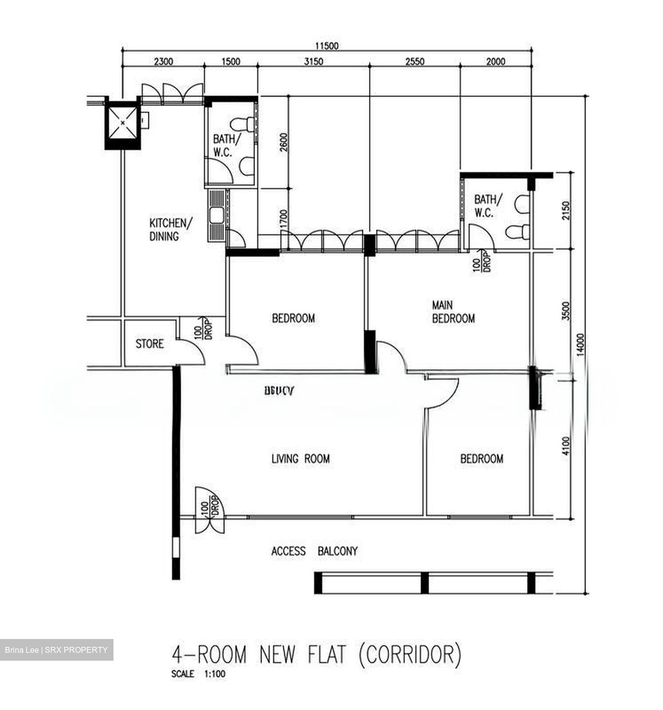 Blk 601 Eunos Rainbow (Bedok), HDB 4 Rooms #514020291